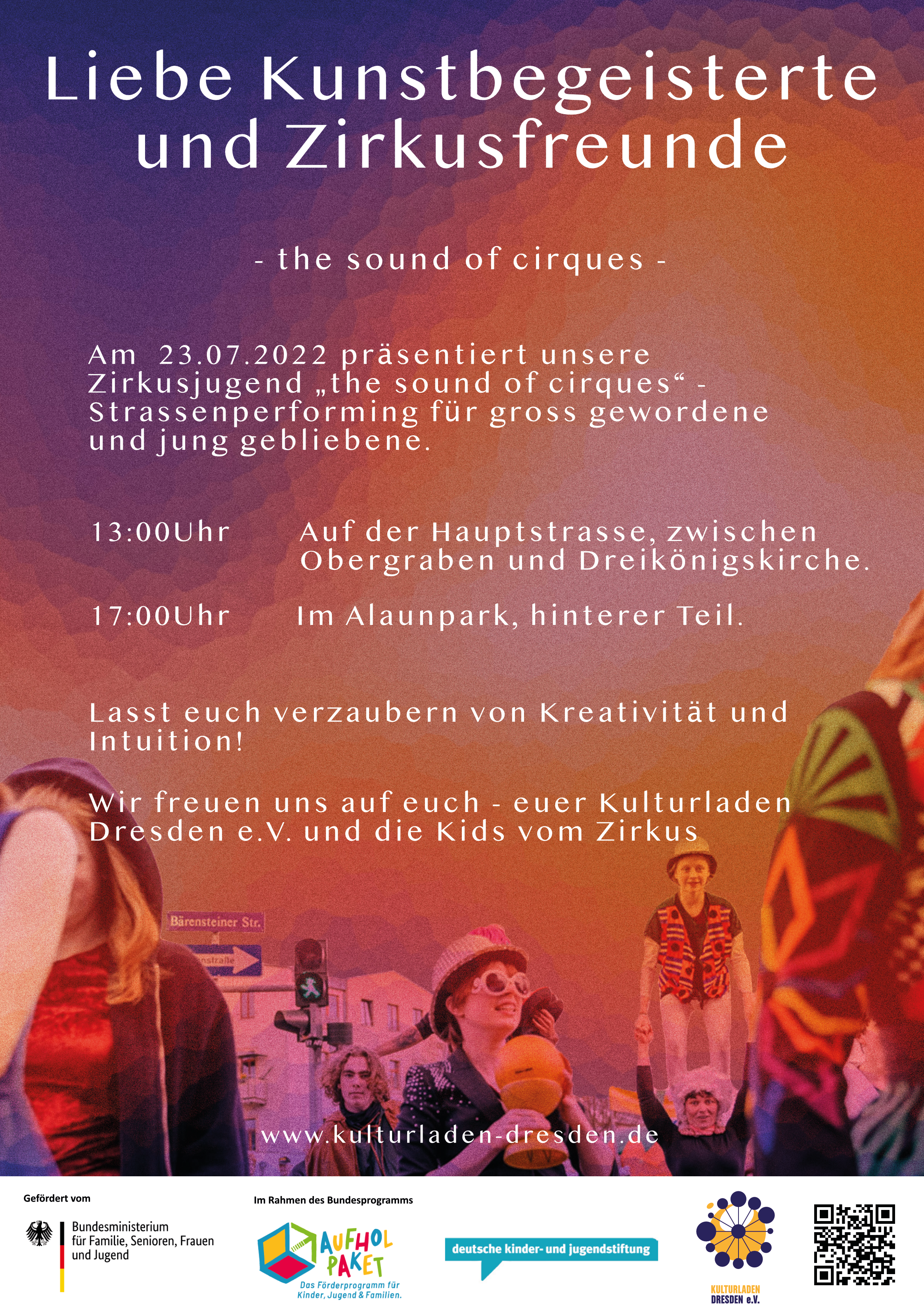 Sound of Cirques - Kulturladen - Flyer
